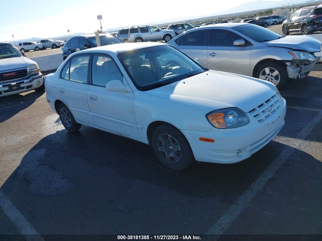 2003 HYUNDAI ACCENT GL VIN: KMHCG45C93U491759