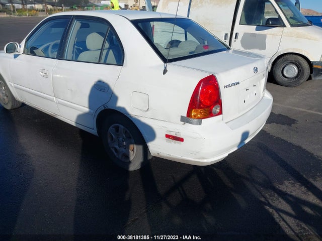 2003 HYUNDAI ACCENT GL VIN: KMHCG45C93U491759