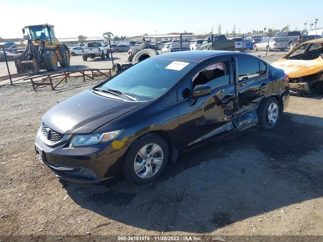 2014 HONDA CIVIC LX VIN: 2HGFB2F52EH528470
