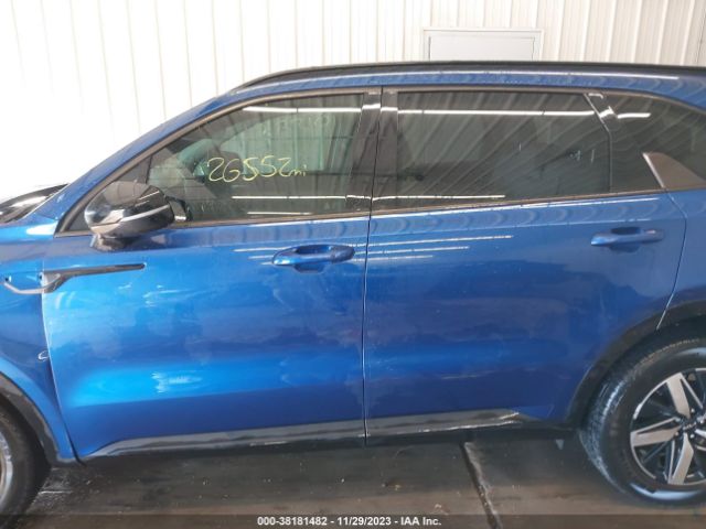 5XYRL4LC3NG123319 KIA SORENTO S