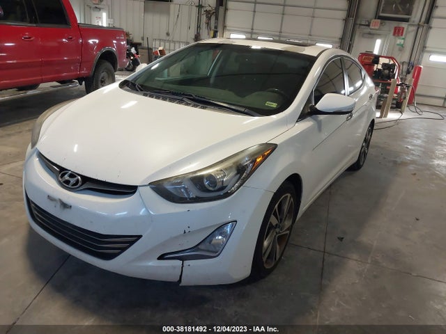 2014 HYUNDAI ELANTRA LIMITED VIN: 5NPDH4AE6EH504140