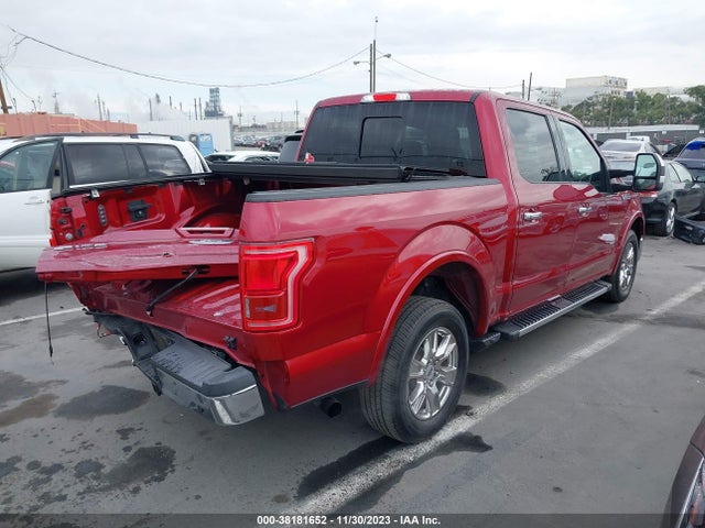 2015 FORD F-150 LARIAT VIN: 1FTEW1CGXFFA25108