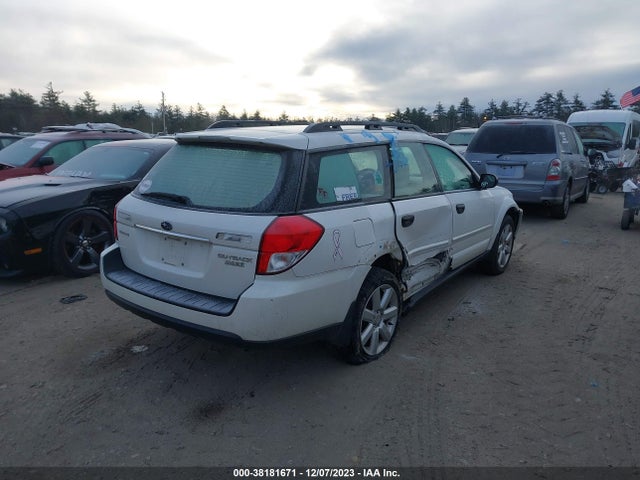 2009 SUBARU OUTBACK 2.5I VIN: 4S4BP61C297313681