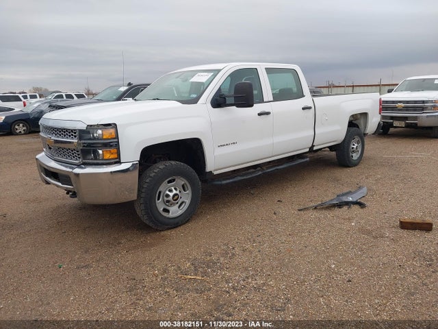 2019 CHEVROLET SILVERADO 2500HD WT VIN: 1GC1CREG7KF167378
