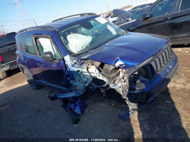 2019 JEEP RENEGADE UPLAND 4X4 VIN: ZACNJBAB8KPK27137