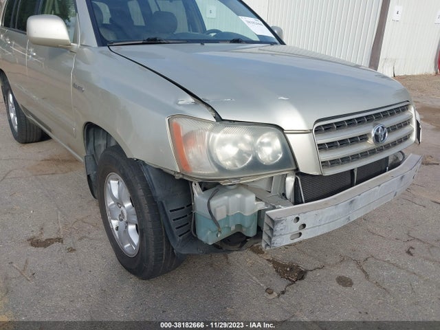 2003 TOYOTA HIGHLANDER LIMITED VIN: JTEGF21A630092540