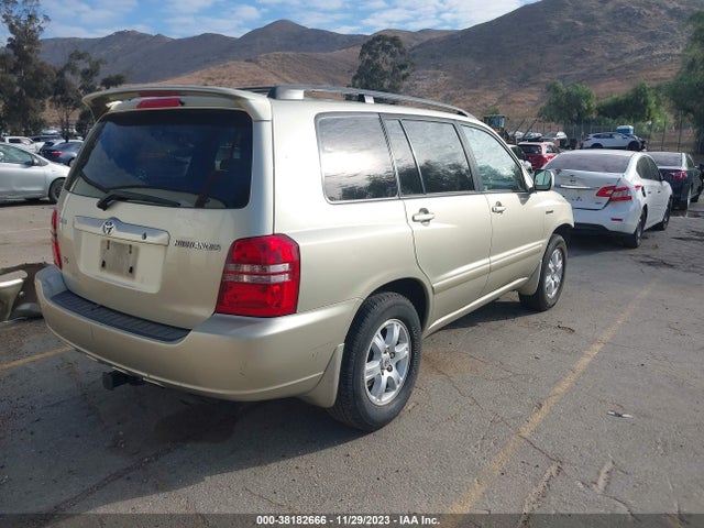 2003 TOYOTA HIGHLANDER LIMITED VIN: JTEGF21A630092540