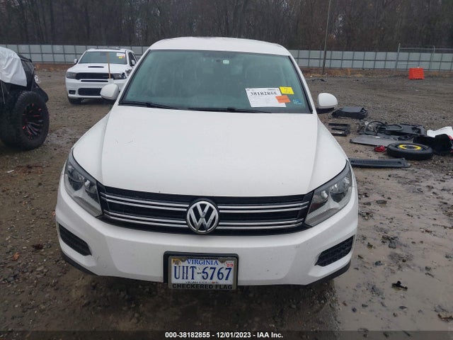 2014 VOLKSWAGEN TIGUAN S VIN: WVGAV3AX7EW500921