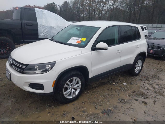 2014 VOLKSWAGEN TIGUAN S VIN: WVGAV3AX7EW500921