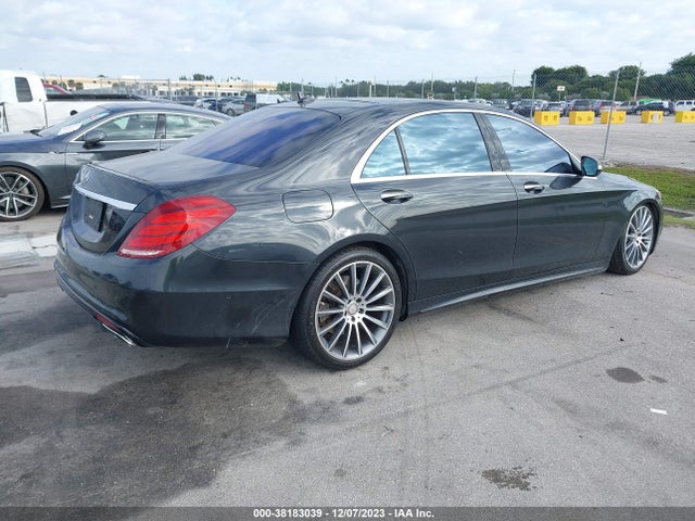 2016 MERCEDES-BENZ S 550 VIN: WDDUG8CB3GA235401