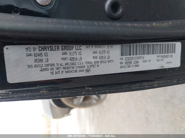Dodge Challenger Sxt Or R/t 2015 2C3CDZAT1FH707714 Image 9