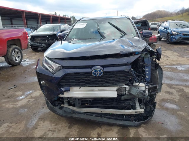 2021 TOYOTA RAV4 XLE HYBRID VIN: 4T3RWRFV1MU041302