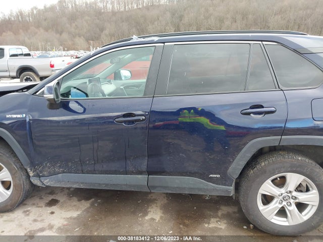 2021 TOYOTA RAV4 XLE HYBRID VIN: 4T3RWRFV1MU041302