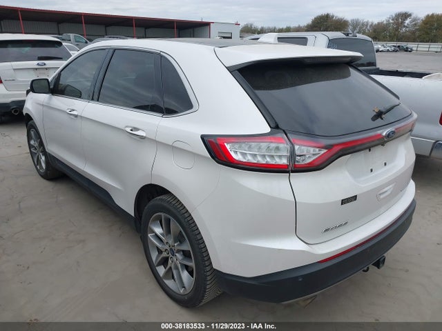 2015 FORD EDGE TITANIUM VIN: 2FMTK3K85FBC33399