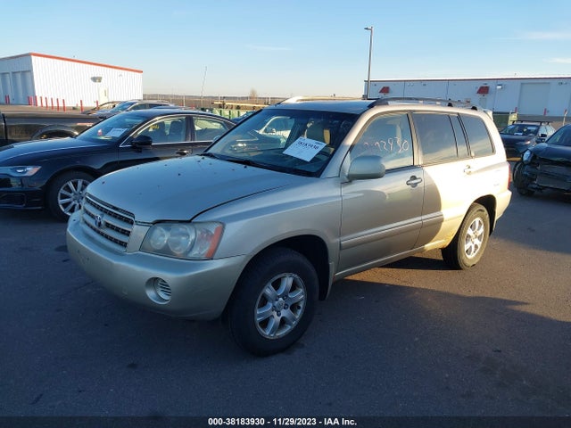 2002 TOYOTA HIGHLANDER V6 (A4) VIN: JTEHF21A320096158