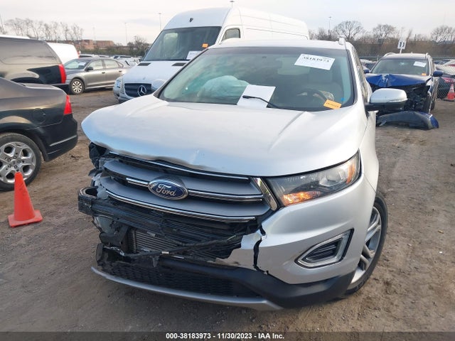 2015 FORD EDGE TITANIUM VIN: 2FMTK4K96FBB43712