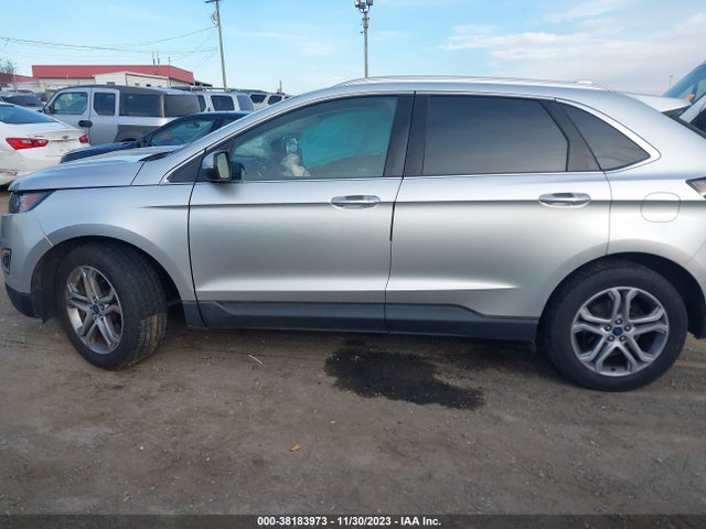 2015 FORD EDGE TITANIUM VIN: 2FMTK4K96FBB43712