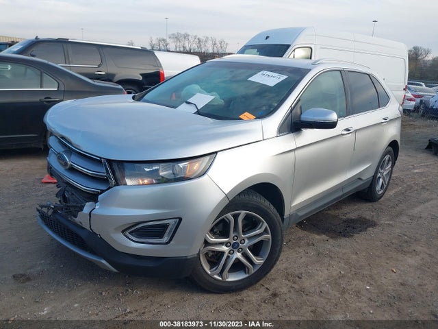 2015 FORD EDGE TITANIUM VIN: 2FMTK4K96FBB43712