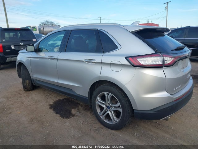 2015 FORD EDGE TITANIUM VIN: 2FMTK4K96FBB43712
