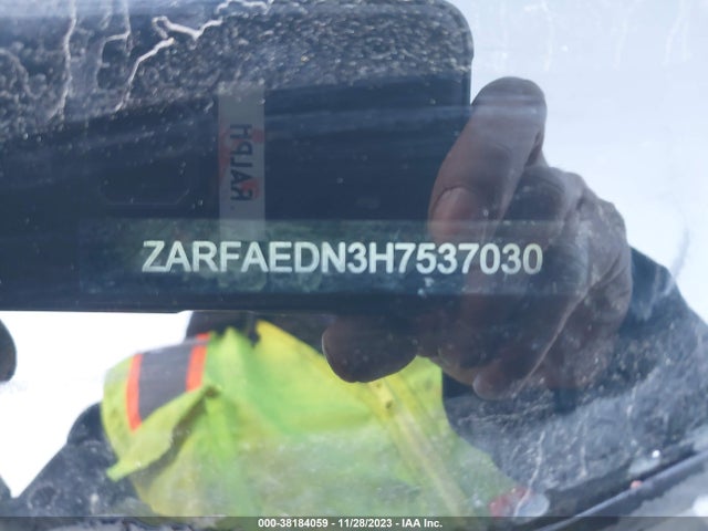 ZARFAEDN3H7537030 Alfa Romeo Giulia Awd