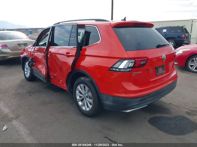 2019 VOLKSWAGEN TIGUAN 2.0T SEL/2.0T SEL R-LINE/2.0T SEL R-LINE BLACK/2.0T SE VIN: 3VV3B7AX2KM066093