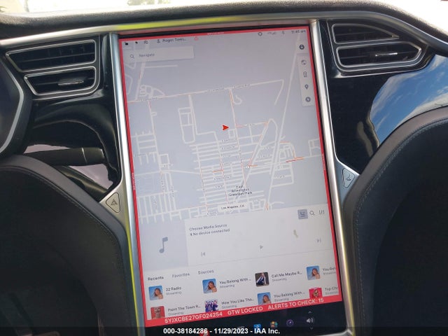 2016 TESLA MODEL X 60D/70D/75D/90D/P100D VIN: 5YJXCBE27GF024254