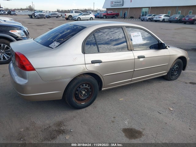 2001 HONDA CIVIC LX VIN: JHMES16541S003609