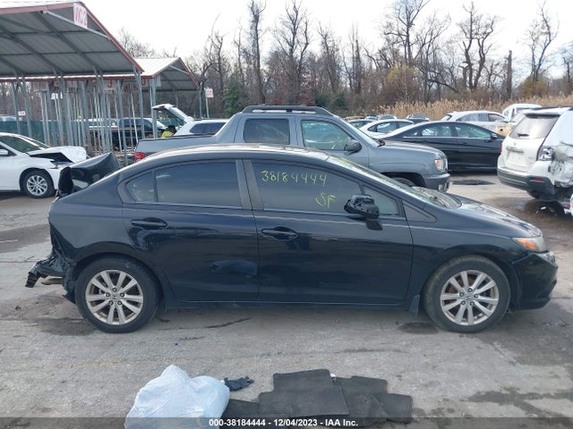 2012 HONDA CIVIC EX VIN: 19XFB2F89CE334827