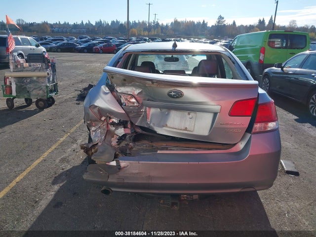 2012 SUBARU LEGACY 2.5I LIMITED VIN: 4S3BMBL67C3026347