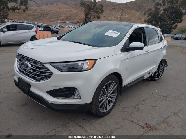 2022 FORD EDGE TITANIUM VIN: 2FMPK4K91NBA98016