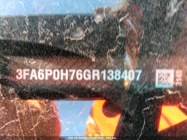 Ford FUSION SE 2016 3FA6P0H76GR138407 Image 9