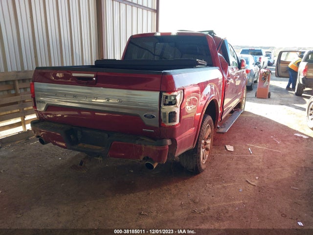 2019 FORD F-150 LIMITED VIN: 1FTEW1EG2KFD09159