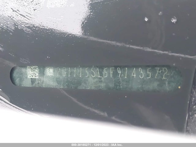 Chevrolet IMPALA 1LT 2015 2G1115SL5F9143572 Image 9