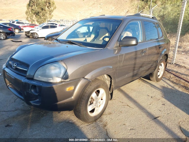 2007 HYUNDAI TUCSON GLS VIN: KM8JM12B07U574383