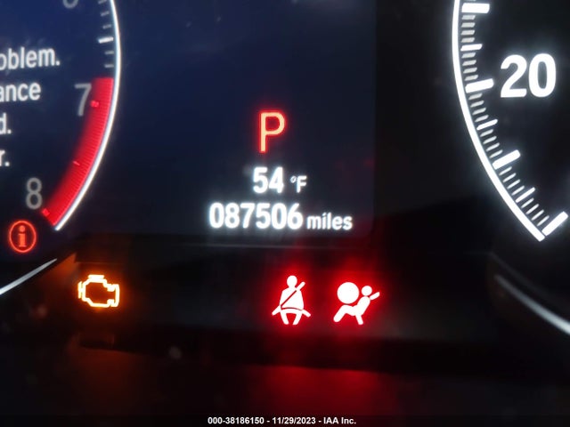 2019 HONDA ACCORD SPORT 2.0T VIN: 1HGCV2F38KA031717