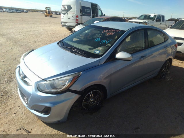 2014 HYUNDAI ACCENT GLS VIN: KMHCT4AEXEU659379
