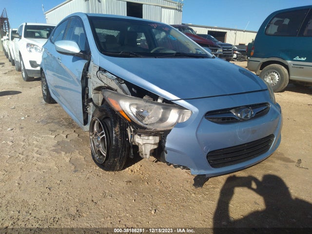 2014 HYUNDAI ACCENT GLS VIN: KMHCT4AEXEU659379