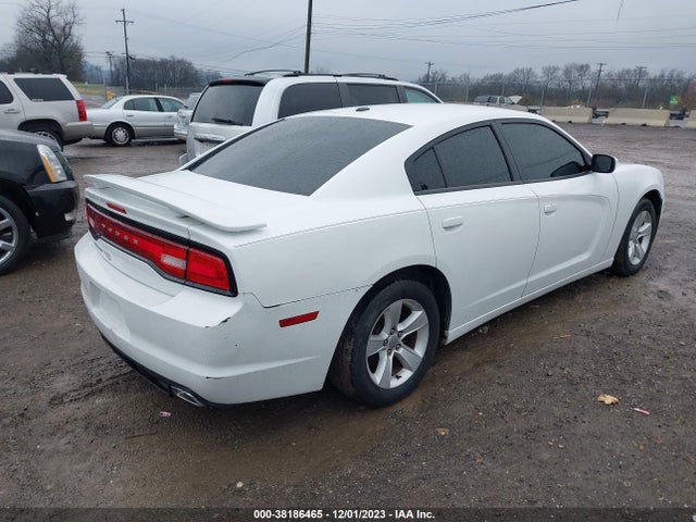 2012 DODGE CHARGER SXT VIN: 2C3CDXHG6CH287618
