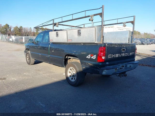 2005 CHEVROLET SILVERADO 1500 WORK TRUCK VIN: 1GCEK19V65E199201