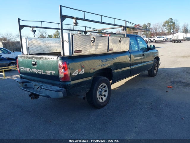 2005 CHEVROLET SILVERADO 1500 WORK TRUCK VIN: 1GCEK19V65E199201