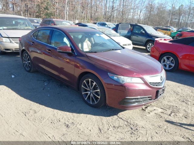 19UUB2F58FA019667, 2015 Acura Tlx V6 Tech on IAAI