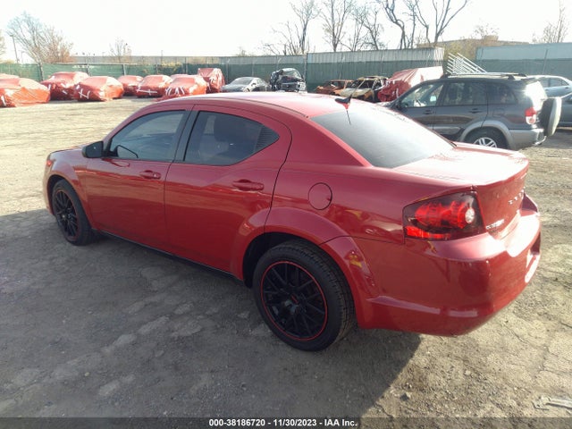 2013 DODGE AVENGER SE VIN: 1C3CDZAB1DN551850