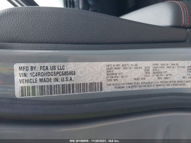 Dodge Durango Gt Plus Rwd 2023 1C4RDHDG6PC685468 Image 9