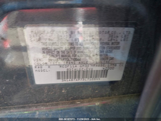 2013 NISSAN SENTRA SL VIN: 3N1AB7AP7DL710544