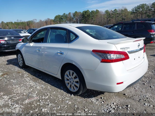 2013 NISSAN SENTRA S VIN: 3N1AB7AP4DL563308