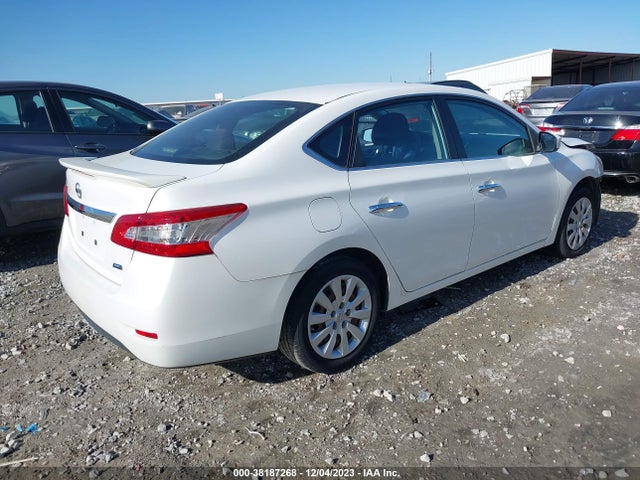 2013 NISSAN SENTRA S VIN: 3N1AB7AP4DL563308