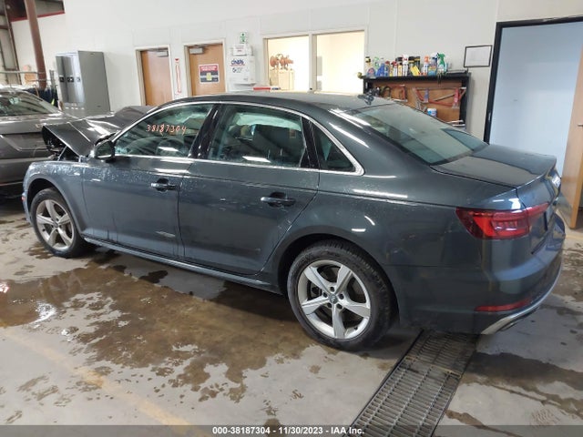 2019 AUDI A4 45 PREMIUM VIN: WAUDNAF43KA103720