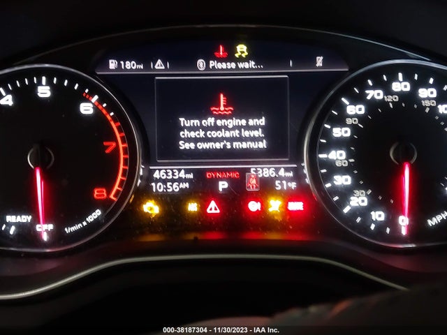 2019 AUDI A4 45 PREMIUM VIN: WAUDNAF43KA103720