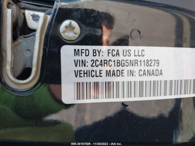 2022 CHRYSLER PACIFICA 2C4RC1BG5NR118279 Photo 8