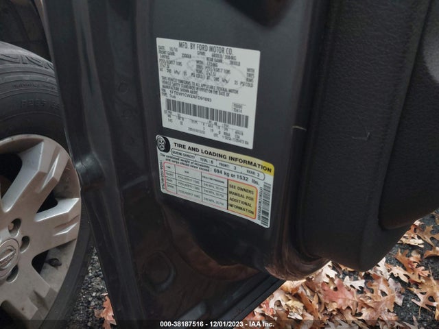 2010 FORD F-150 XL VIN: 1FTEW1CW2AFD91693